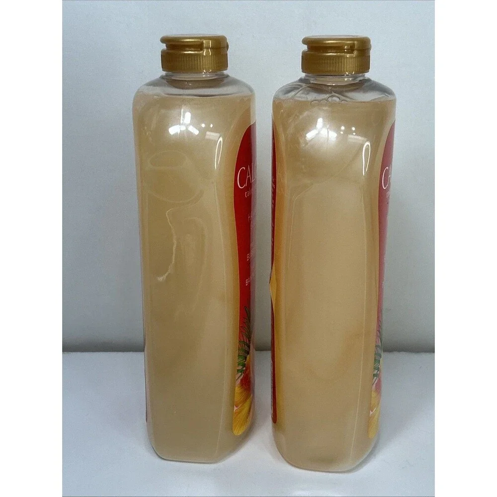 2 Calgon Take Me Away! Hawaiian Ginger Moisturizing Bubble Bath 30 Oz. Each